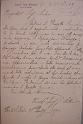 1890-05-23 lettera accompagnatoria del progetto per il nuovo cimitero ingegnere Giovanni Rattini